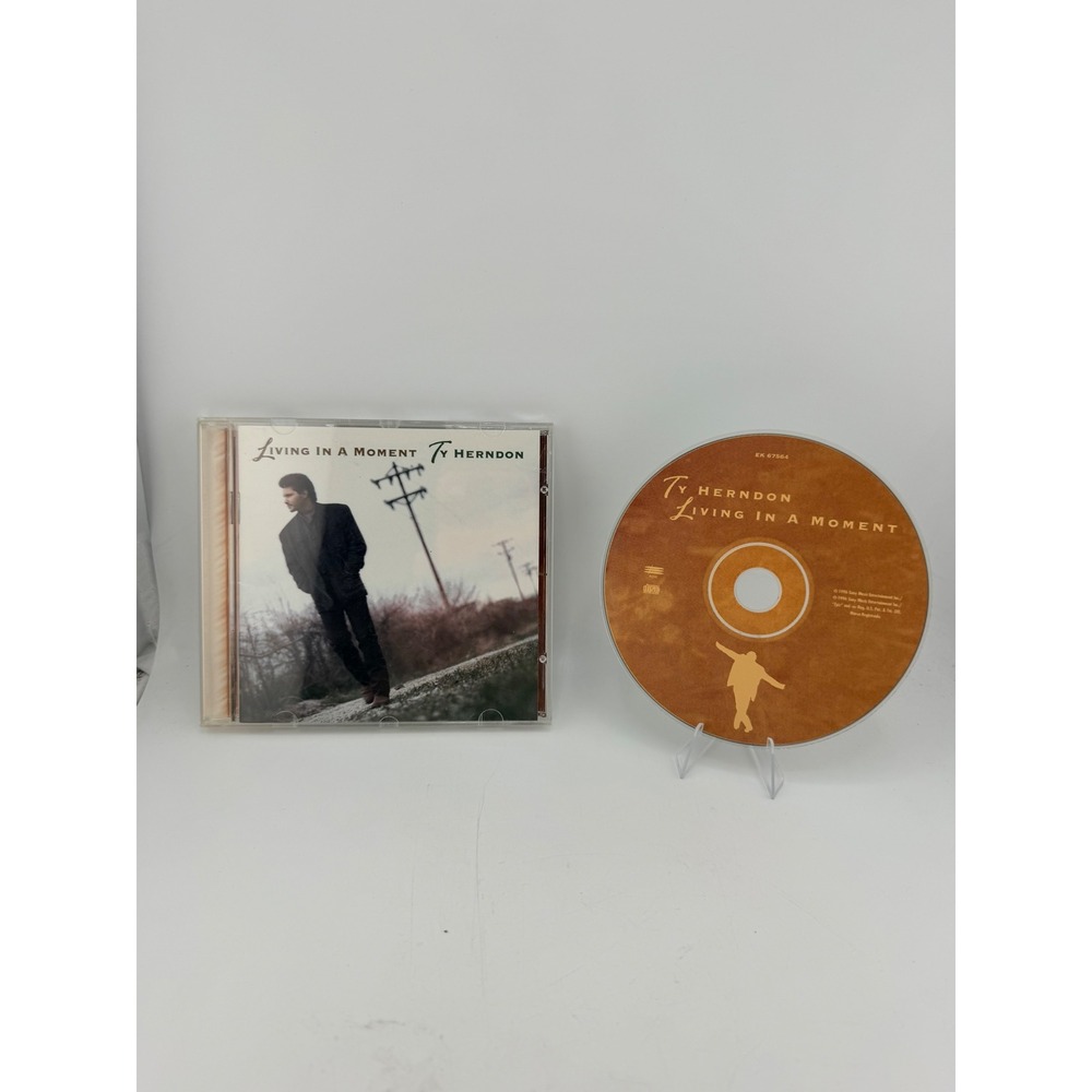 Ty Herndon Living In A Moment CD 1996 Epic Records EK 67564 Country Music